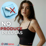Polera Camiseta Pabilo Básica Lisa Elástica Algodón Mujer Colores Surtidos