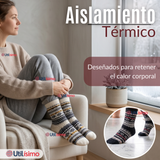 Pack 2 Calcetines Toalla Grueso Mujer Frío Surtidos Invierno
