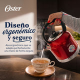 Hervidor eléctrico Oster® con capacidad de 2.5 L BVSTKT900R