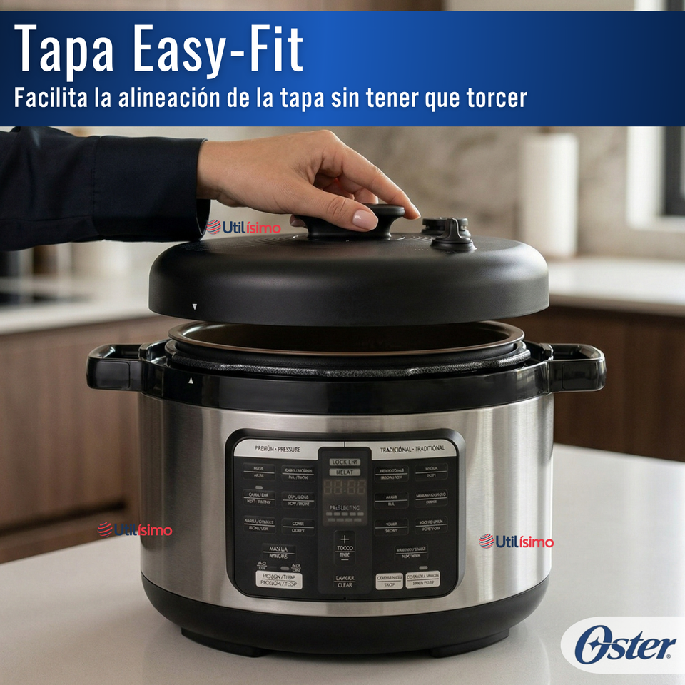 Multi-olla rápida ovalada de 5.7L con 15 funciones CKSTPCECOV57 900W