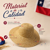 Pack 3 Sombreros Chupalla Huaso Niño Fiestas Patrias