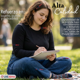 Pack 3 Camisetas Poleras Bambú Primera Capa Manga Larga Negro Mujer