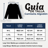 Pack 6 Camisetas Poleras 100% Algodón Basico Manga Larga Primera Capa Hombre