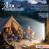 Lampara Luz De Emergencia Focos 48 Led Carga Híbrida Solar USB 30W