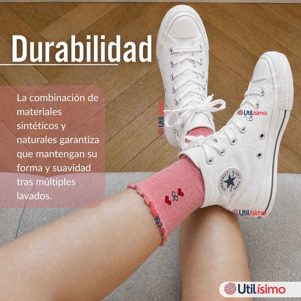 Pack 3 Pares Calcetines Mujer Surtidos Colores Básicos Máximo Confort