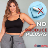 Polera Camiseta Pabilo Básica Lisa Elástica Algodón Mujer Colores Surtidos