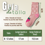 Pack 2 Pares De Calcetines Algodón Invierno Diseño Fritilla Surtido Niña 9-12