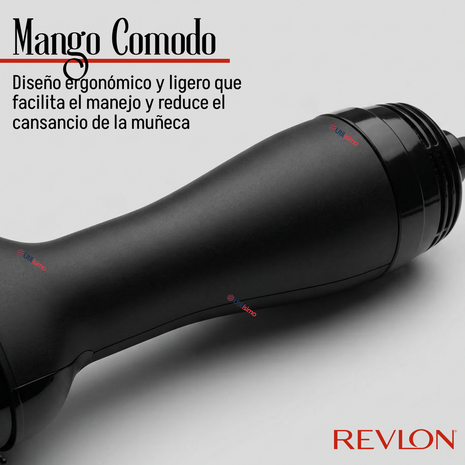 Cepillo Secador Alisador De Cabello One Step Revlon 800W Titanium