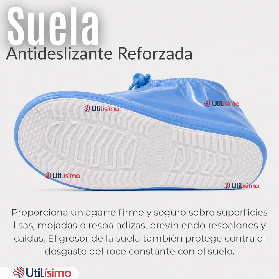 Fundas Cubre Calzado Impermeables Aislante Lluvia Surtido Hombre 1 Par