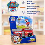 Camión de bomberos Marshall Paw Patrol con Figura Juguete Niño