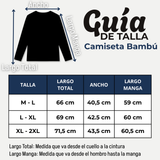 Pack 3 Camisetas Poleras Bambú Primera Capa Manga Larga Colores Surtidos Hombre
