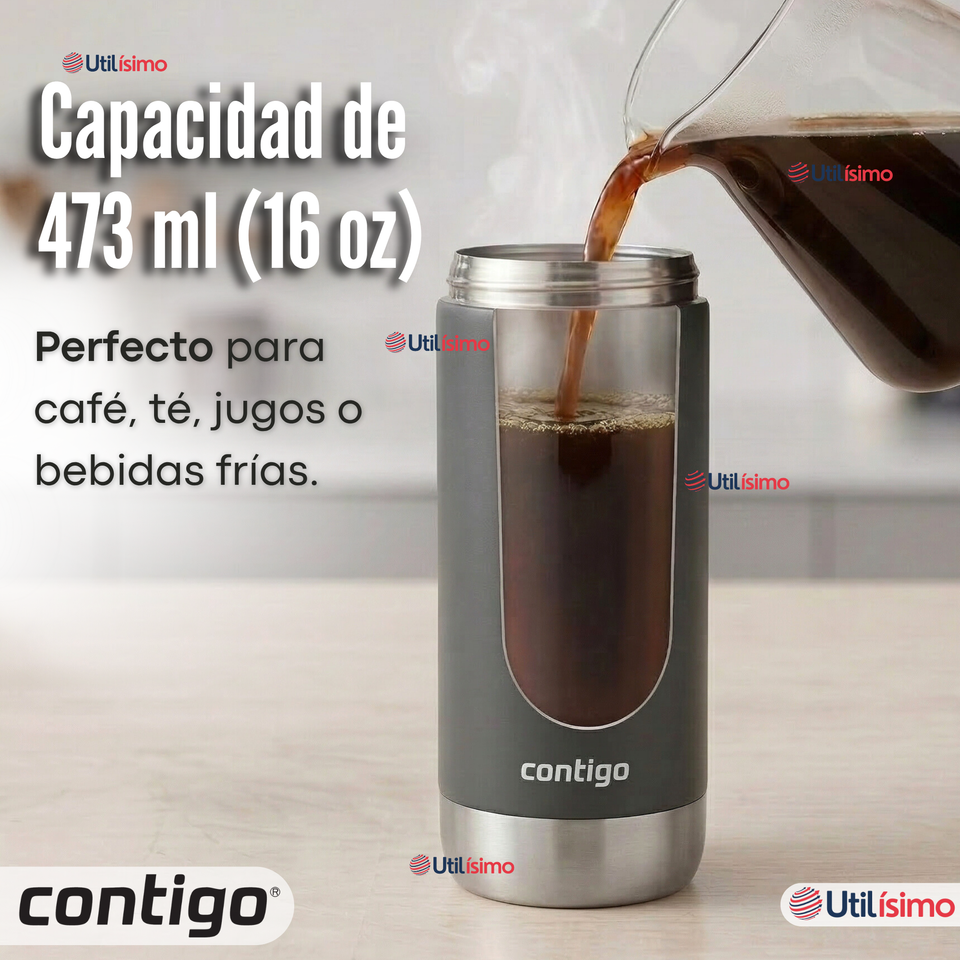 Vaso Térmico Contigo® Mug Huron Sake 473 ML Tecnología SNAPSEAL™