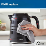 Hervidor eléctrico Oster® 1.7 lt BVSTKT4177B