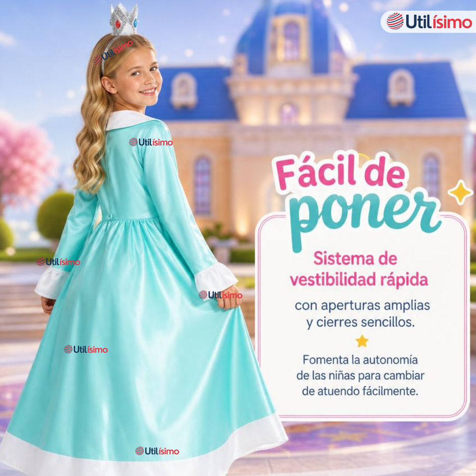 Disfraz Princesa Rosalina Super Mario Galaxy Cosplay Juvenil