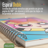 Pack 5 Cuadernos Universitarios Chicas Superpoderosas 100 Hojas Proarte Powerpuff Girls