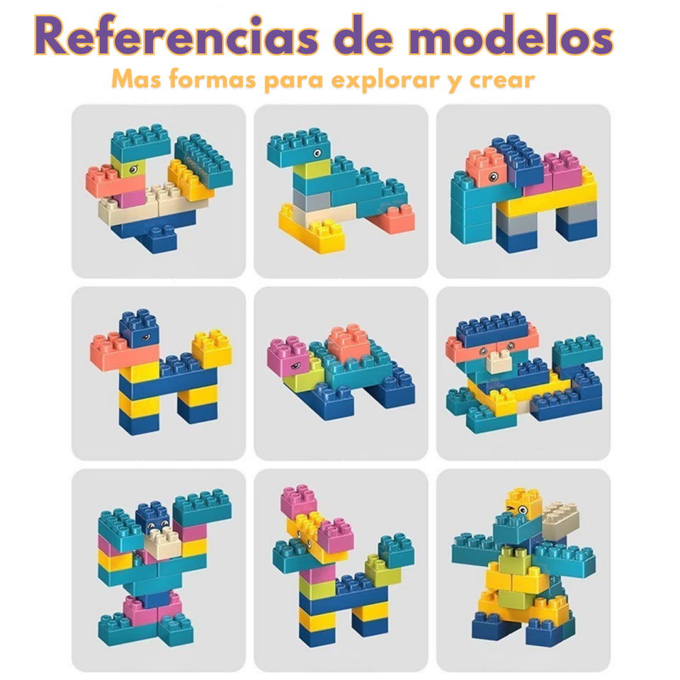 Juego Bloques de Construcción 360 piezas para Niño o Niña