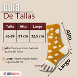 Calcetines PLUSH Gatito Surtido Mujer Invierno Térmico 1 Par