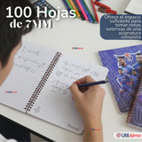 Pack 5 Cuadernos Originales Universitario U De Chile 100 Hojas Universidad De Chile