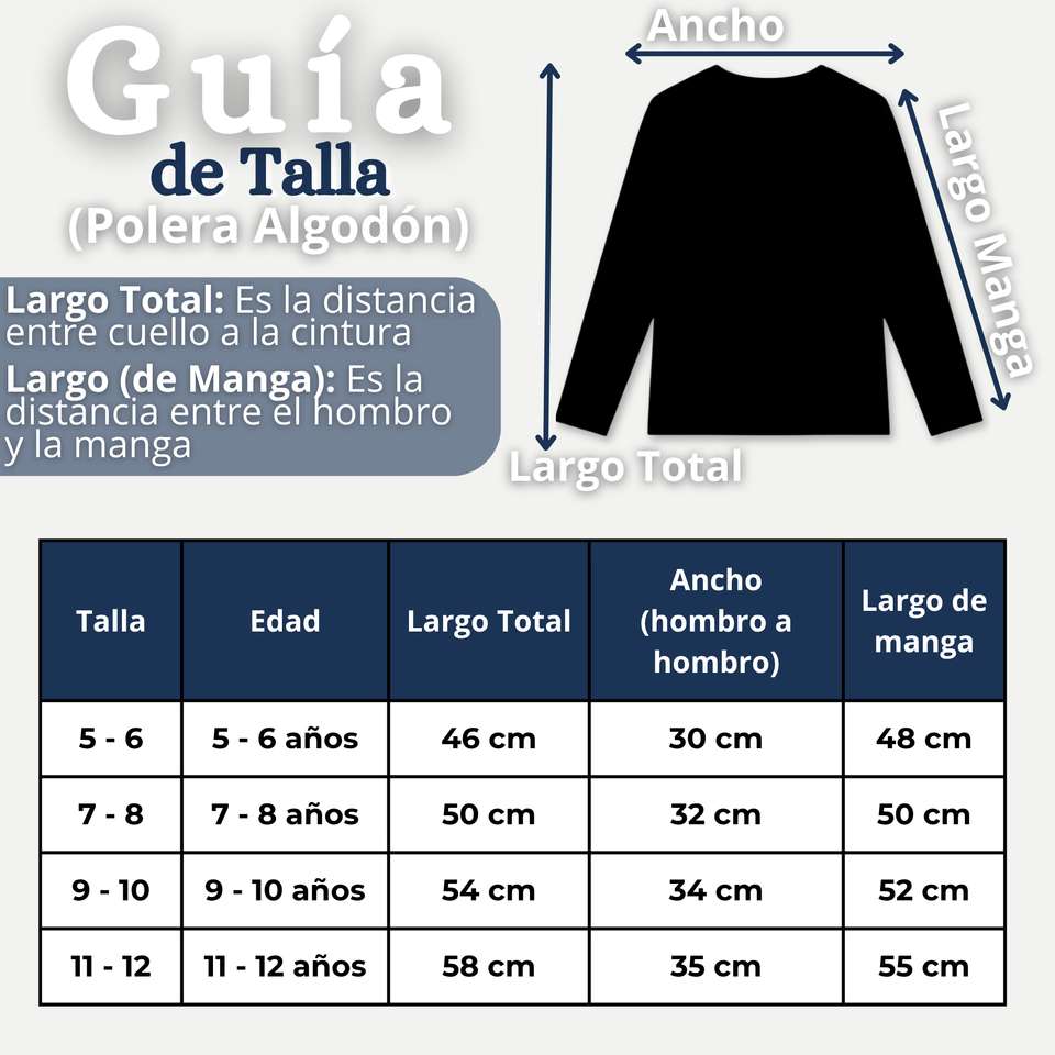 Pack 3 Camisetas Poleras Algodón Primera Capa Manga Larga Blanco Negro Niño