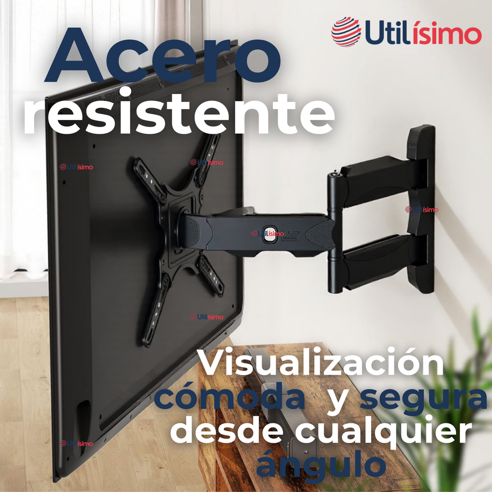 Soporte TV Pared Con Brazo 32 a 65 Pulgadas 32 39 40 42 43 49 50 55 60 65