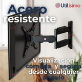 Soporte TV Pared Con Brazo 32 a 65 Pulgadas 32 39 40 42 43 49 50 55 60 65