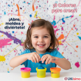 Set Juguete de Heladería y Waflera Creativa con Masas Moldeables Niña