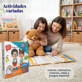 Libro Didáctico Interactivo Aprendizaje Bilingüe Juguete Para Niños