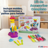 Juguete Maquina para hacer Helados y Paletas Niñas y Niños