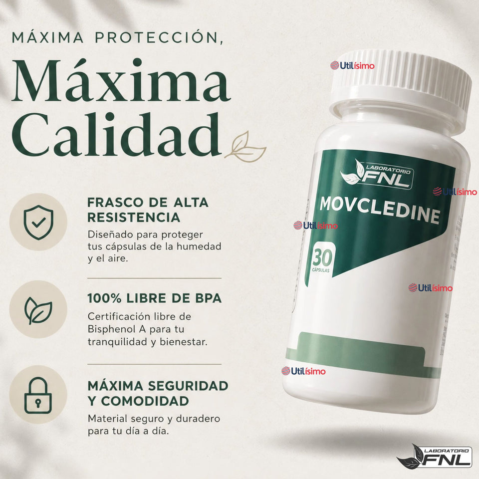 Movcledine FNL 30 Capsulas sin Sabor