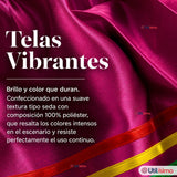 Pack 3 Trajes Nortinos Niña Fucsia 4 Piezas Con Poleras Baile Típico Fiestas Patrias