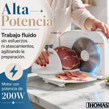 Cortadora Fiambre Rebanadora Compacta 3 Velocidades 1 A 15mm Thomas