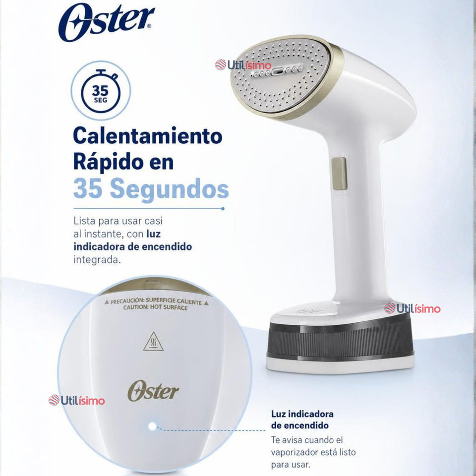Plancha Vaporizador de prendas de mano plegable Oster GCSTFS200