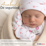 Set Ajuar Bebé 8 Piezas Surtido NIÑA 100% Algodón