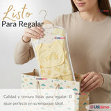 Set Ajuar Bebé 8 Piezas Surtido NIÑO 100% Algodón