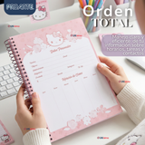 Cuaderno Universitario Hello Kitty 150 Hojas Tapa Gruesa Proarte Diseño Surtido