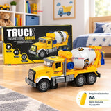 Camión Mixer Juguete Infantil Camión De Luces y Sonidos Interactivo Niño