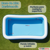 Piscina Inflable Rectangular 305X183X60cm Color Azul