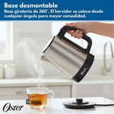 Hervidor eléctrico Oster® de acero inoxidable 1.7 lt BVSTKE671