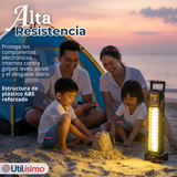 Lampara Luz De Emergencia Focos 39 Led Carga Híbrida Solar USB 30W