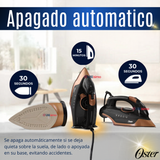 Plancha de vapor Oster® PressXpress S9000 Suela XL con diamante bronce GCSTPX9001-052