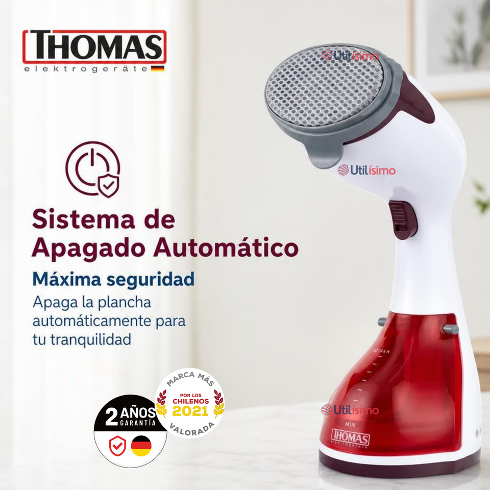 Plancha Vertical Thomas Th-7300 Vaporizador 1200w Antigoteo