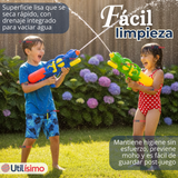 Pistola De Agua 500ml 45cm Colores Surtidos Juguete Lanza Agua Niño Niña