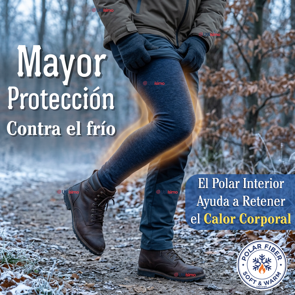 Calza Polar Para Hombre Térmica Invierno Calzoncillo Largo