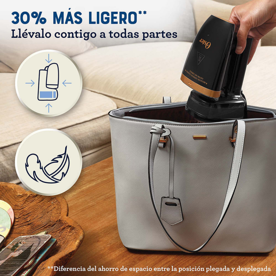 Vaporizador de prendas de mano plegable GCSTFS300