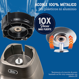 Licuadora Oster® programas automáticos con tecnología reversible, pantalla táctil y vaso BLend-N-Go BLSTPYG1312XBG