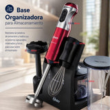 Batidora de inmersión Oster® con cuchilla Quad y accesorios FPSTHB5103R