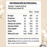 Melena De León FNL 90 Cápsulas Sabor Natural