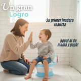 Pelela Inodoro Baño Entrenador Portátil Niño Surtido Asiento Acojinado