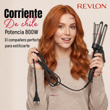 Onduladora De Pelo Revlon Waver Jumbo De 3 Barriles 800W