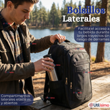 Mochila Escolar Ejecutiva Notebook Impermeable Resistente 53cm Negro 28L